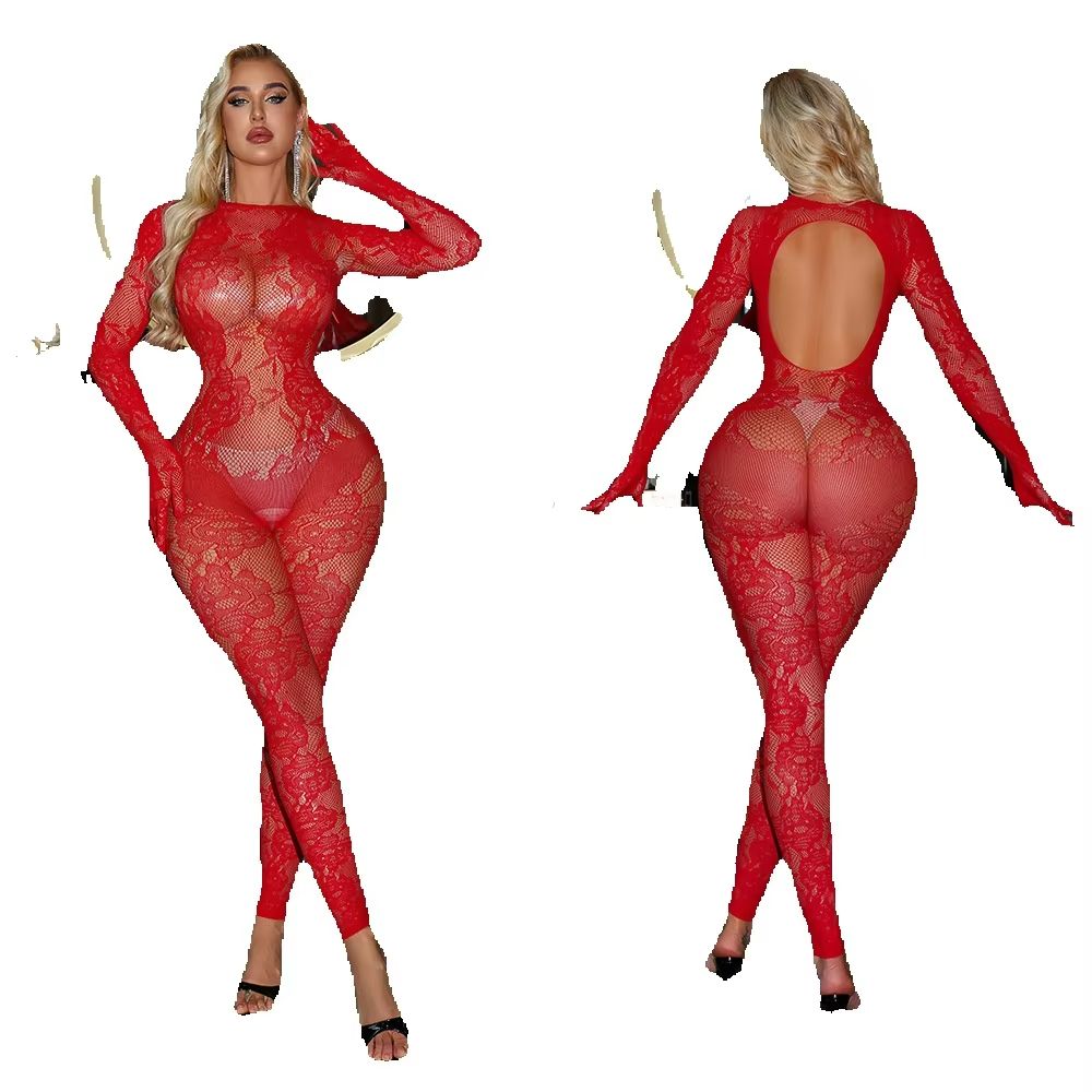 Fishnet Stocking Women - Women Sexy Lace Lingerie Backless Tights