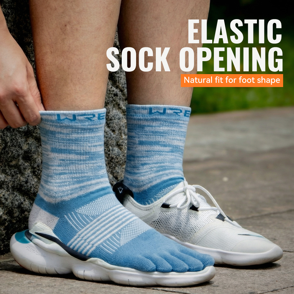 WRELS 1/2/3 Pair Five Finger S - огляд і ціна Wool Hiking Sock