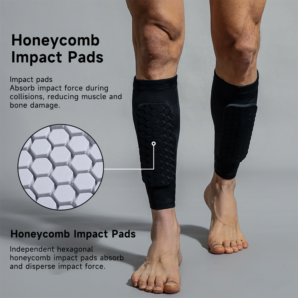 Thickened Soccer Shin Guards C - огляд і ціна Compression Sleeve Calf