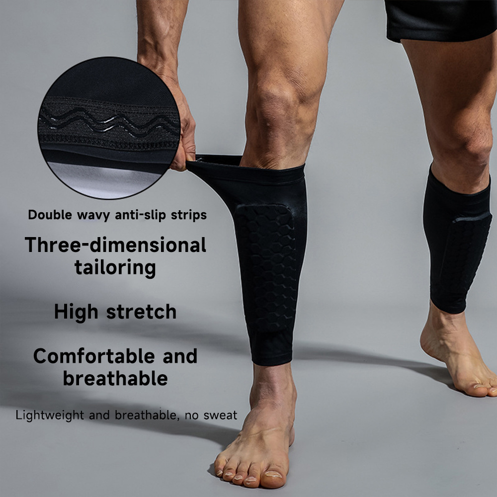 Thickened Soccer Shin Guards C - огляд і ціна Compression Sleeve Calf