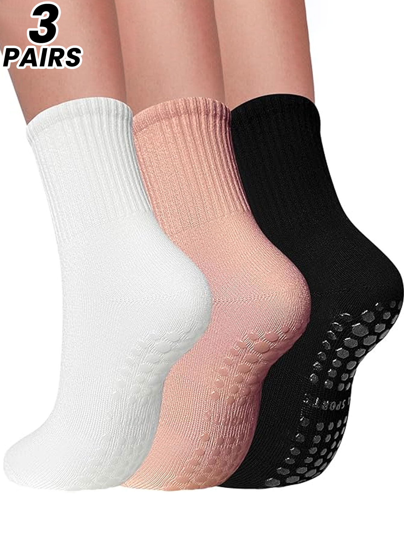 3 pairs of professional yoga s - огляд і ціна Grip Sock Yoga