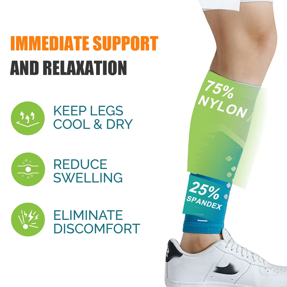 1 Pair Calf Compression Sleeve - огляд і ціна Compression Sleeve Calf