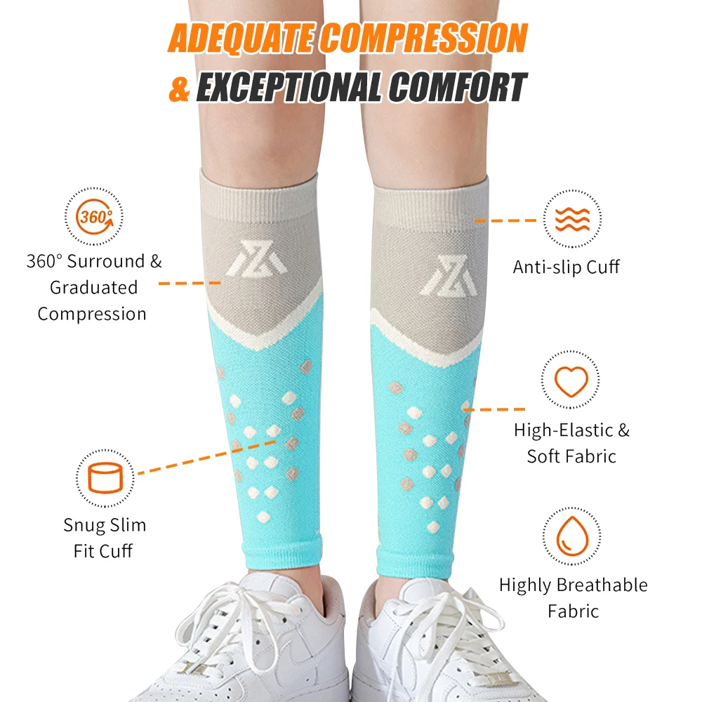 1 Pair Calf Compression Sleeve - огляд і ціна Compression Sleeve Calf