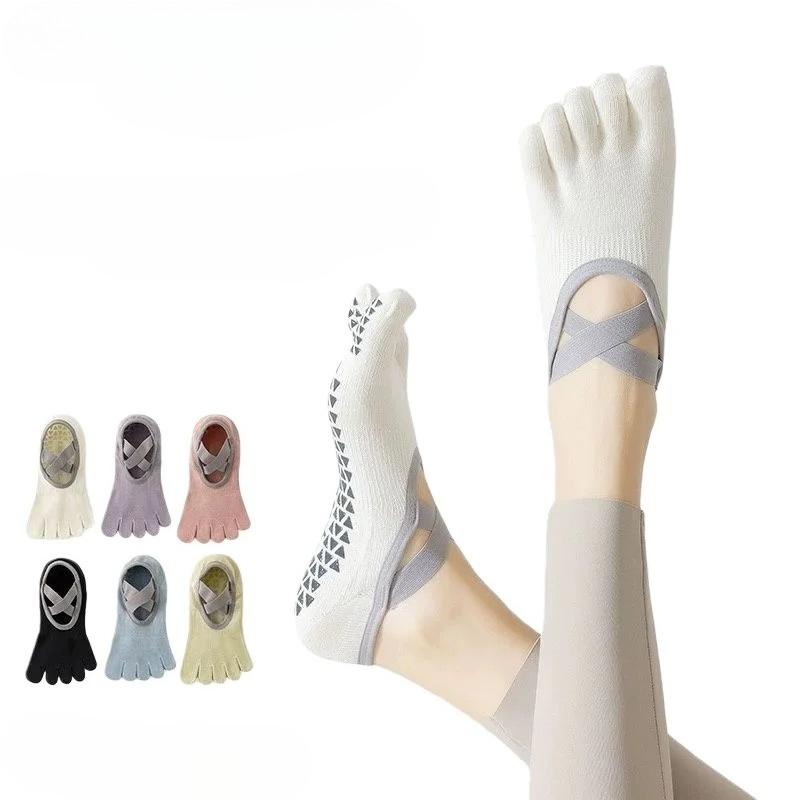 1pair Women's Yoga Socks with  - огляд і ціна Toe Sock Split