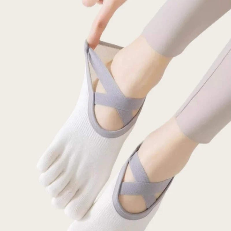 1pair Women's Yoga Socks with  - огляд і ціна Toe Sock Split