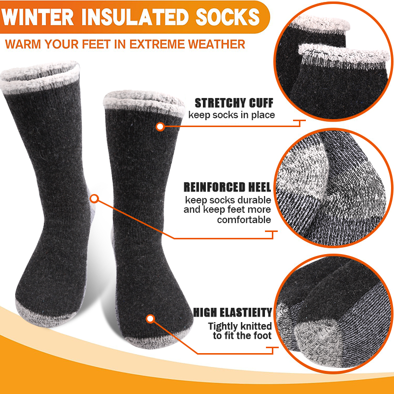 1 Pair Mens Merino Wool Warm S - огляд і ціна Wool Hiking Sock