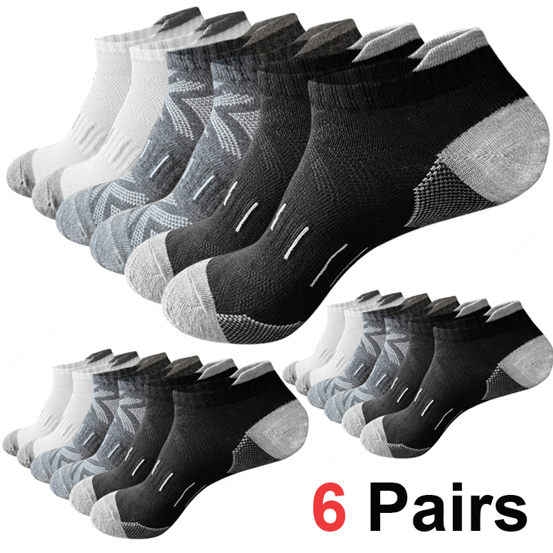 6Pairs Low Cut Cushioned Athle - огляд і ціна Ankle Sock Low Cut