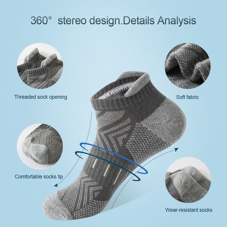 6Pairs Low Cut Cushioned Athle - огляд і ціна Ankle Sock Low Cut